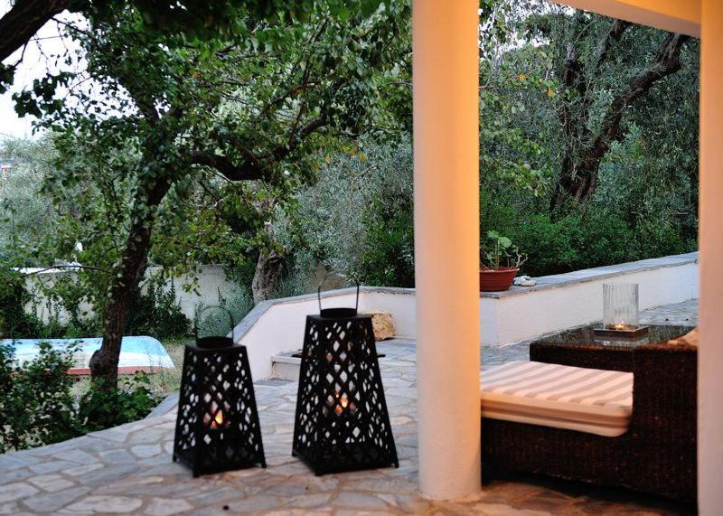 Villa Ftelia スキアトスタウン エクステリア 写真