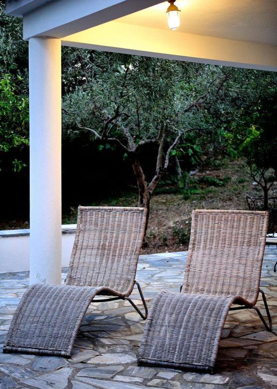 Villa Ftelia スキアトスタウン エクステリア 写真